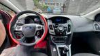 Ford Focus 1.0 Ecoboost Turbo 92KW Wagon 2012 Rood, Auto's, Ford, 125 pk, USB, Handgeschakeld, 1216 kg