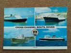Cross channel Boats, Dover, Verzamelen, Scheepvaart, Ophalen of Verzenden, Zo goed als nieuw, Motorboot, Kaart, Foto of Prent