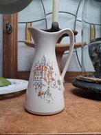 oma's vintage jasba keramische vaasje / 13 cm hoog, Overige materialen, Wit, Ophalen of Verzenden, Zo goed als nieuw