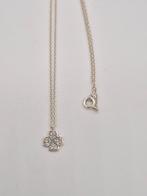 Ste Bee Zilveren Ketting Klaver, Met hanger, Verzenden, Zo goed als nieuw, Zilver
