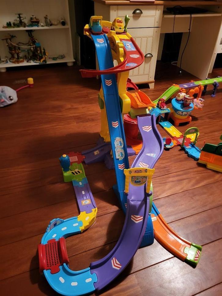 Super grote VTech Toet Toet Auto’s set, Kinderen en Baby's, Speelgoed | Vtech, Zo goed als nieuw, 2 tot 4 jaar, Ophalen of Verzenden