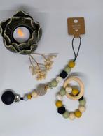 Speenkoord en bijtring set., Ophalen of Verzenden, Nieuw