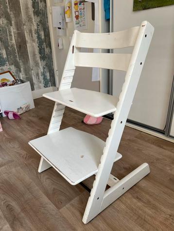 Triptrap Kinderstoel Wit beschikbaar voor biedingen