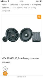 MTX Composet speakers, Auto diversen, Ophalen of Verzenden, Gebruikt