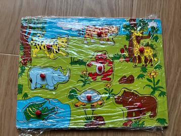 Houten Jungle Puzzel - Steekpuzzel beschikbaar voor biedingen