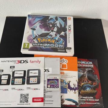 Pokemon Ultra Moon Compleet in Nederlands beschikbaar voor biedingen
