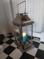 Grote RVS Lantaarn - Windlicht, Ophalen, Zo goed als nieuw, Metaal, 50 tot 75 cm