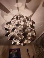 hanglamp bol krul rvs zilver chroom, Huis en Inrichting, Lampen | Hanglampen, Ophalen, Zo goed als nieuw, 50 tot 75 cm
