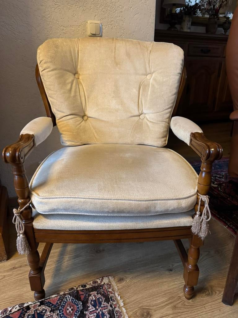 Giorgetti fauteuil – Italiaans design & comfort, Gebruikt, Itialiaans Design, Minder dan 75 cm, Ophalen of Verzenden