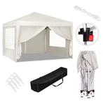 Pop up party tent 3x3 incl zijwanden en gratis verzenden!, Verzenden, Partytent, Minder dan 4 meter, Nieuw