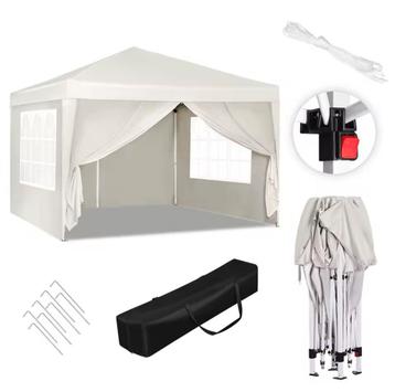 Pop up party tent 3x3 incl zijwanden en gratis verzenden! beschikbaar voor biedingen