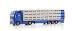 WSI  VOLVO FH 4 GLOBE 4X2 LIVE STOCK TRAILER GROOT ZEVERT