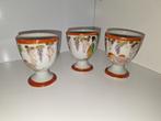 3 Antieke Japanse Eierschaaltjes, Antiek en Kunst, Ophalen