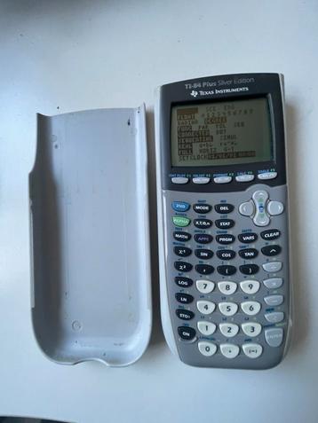 Goedwerkende TI84 Plus Silver Edition rekenmachine beschikbaar voor biedingen