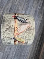 Prachtige retro Lampenkap met papegaaien, Ophalen of Verzenden, Zo goed als nieuw, Minder dan 50 cm