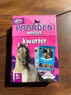 Paarden kwartet, Verzamelen, Speelkaarten, Jokers en Kwartetten, Kwartet(ten), Ophalen of Verzenden, Zo goed als nieuw