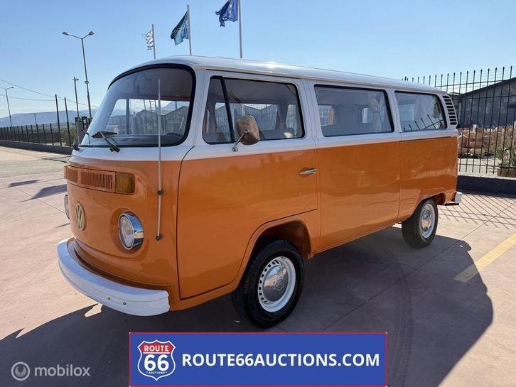 Volkswagen T2 | 1972 | Route 66 Auctions, Auto's, Oldtimers, Bedrijf, Te koop, Volkswagen, Benzine, Overige carrosserieën, Handgeschakeld