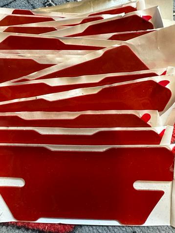 Rode Stickers - Diverse Toepassingen beschikbaar voor biedingen