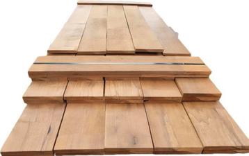 Hardhouten planken één kant geschaafd 2.0x19.5 cm- nr: HP271 beschikbaar voor biedingen