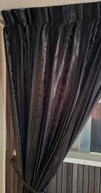Siergordijnen, Zwart, Zo goed als nieuw, Minder dan 100 cm, 50 tot 100 cm