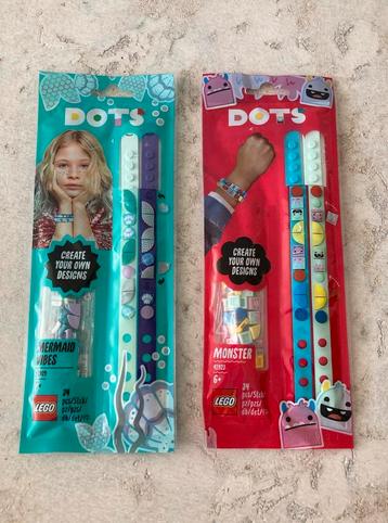 Lego bracelets, nieuw, mermaid vibes 41909 -  monster 41923 beschikbaar voor biedingen