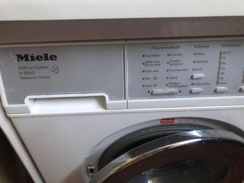 Wasmachine en droger miele, Witgoed en Apparatuur, Wasdrogers, Gebruikt, Luchtafvoer, 4 tot 6 kg, 85 tot 90 cm, Ophalen