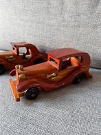 Houten auto oldtimer vintage, Antiek en Kunst, Antiek | Speelgoed, Ophalen of Verzenden