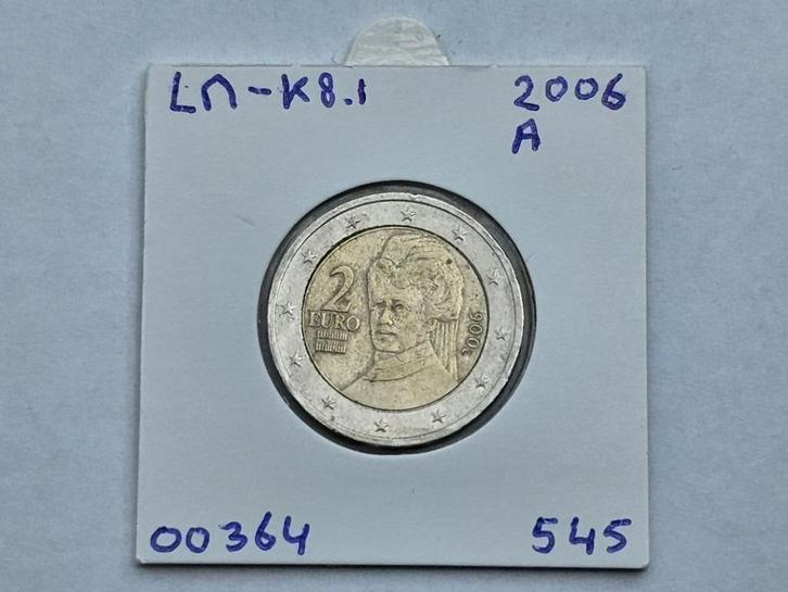 2-euromunt Oostenrijk (A) 2006 Koers LN-K8.1, Postzegels en Munten, Munten | Europa | Euromunten, Losse munt, 2 euro, Oostenrijk