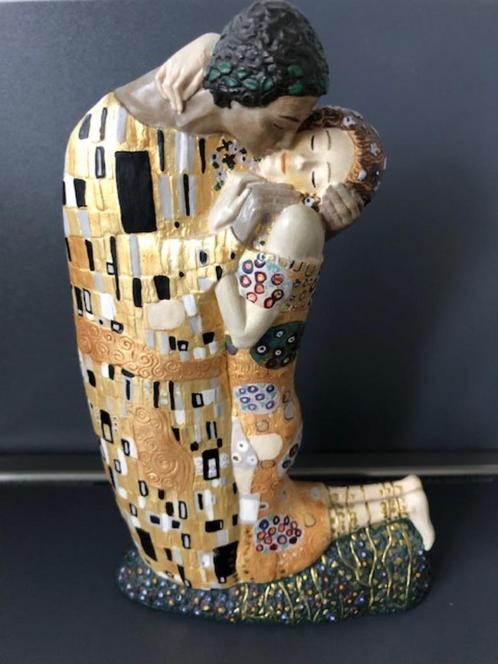Gustav Klimt - Mouseion Sculptuur - De Kus, Antiek en Kunst, Kunst | Designobjecten, Ophalen of Verzenden