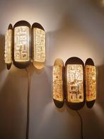 Vitrika Aladdin lampen, Huis en Inrichting, Lampen | Wandlampen, Vintage, Zo goed als nieuw, Verzenden, Glas