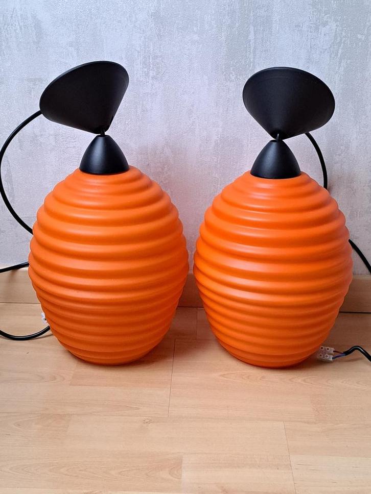 Vintage Space Age Beehive Lampen, Huis en Inrichting, Lampen | Hanglampen, Zo goed als nieuw, Minder dan 50 cm, Ophalen of Verzenden
