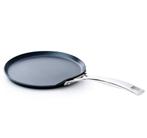 Le Creuset pannenkoekenpan, 28 cm, Ophalen of Verzenden, Zo goed als nieuw, Gietijzer, Koekenpan of Braadpan