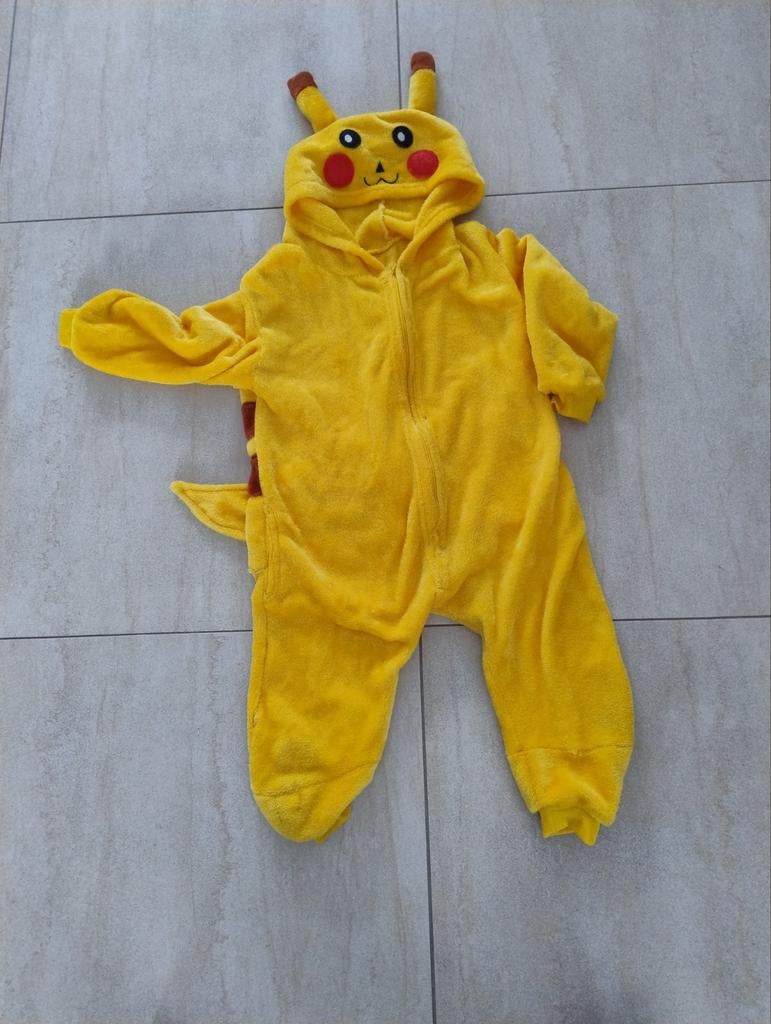 Pikachu Onesie - Maat 110-116, Ophalen of Verzenden, Zo goed als nieuw, 110 t/m 116, Jongen of Meisje