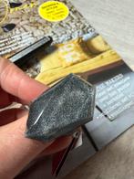 Zsiska Ring - Stijlvol en Uniek, Sieraden, Tassen en Uiterlijk, Ringen, 18 tot 19, Kunststof, Verzenden, Zwart