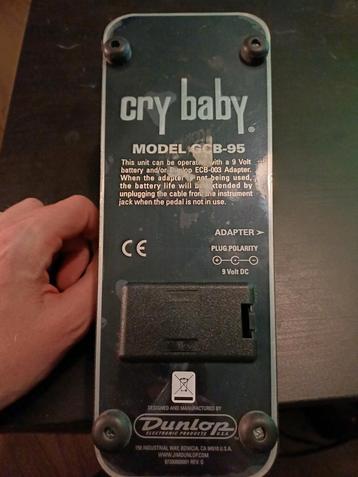 Dunlop Cry Baby GCB-95 Wah Pedaal beschikbaar voor biedingen