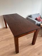 Houten eettafel / wooden kitchen table, Huis en Inrichting, Tafels | Eettafels, Ophalen, Zo goed als nieuw, Rechthoekig, 100 tot 150 cm