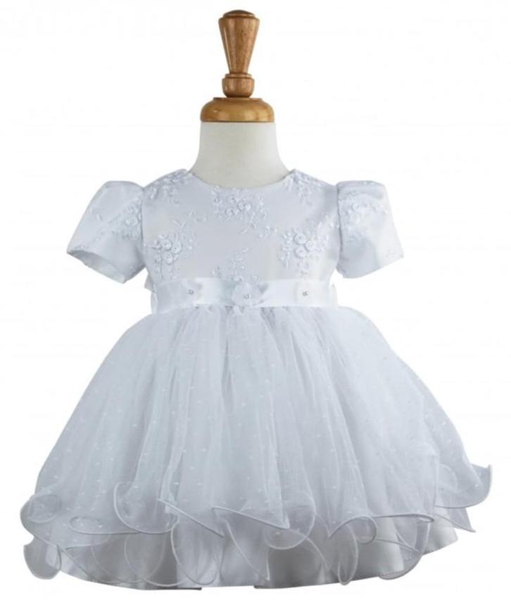 Baby feestjurk - doopjurk - 3 tot 6 mnd - mt 56/68, Kinderen en Baby's, Babykleding | Maat 62, Nieuw, Meisje, Jurkje of Rokje