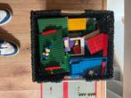 Doos vol LEGO met platen, Ophalen, Gebruikt, Losse stenen, Lego