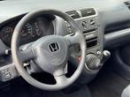 Honda Civic 1.4i LS | NAP | Airco | Inruilkoopje (bj 2002), Auto's, Honda, Voorwielaandrijving, Stof, Gebruikt, Zwart
