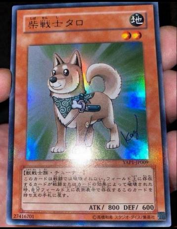 Yu-Gi-Oh! Shiba Warrior Taro YAP1 Old Japanse Print ! beschikbaar voor biedingen