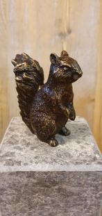EEKHOORN / bronzen beeld / 9 cm, Tuin en Terras, Tuinbeelden, Nieuw, Info@huisentuindecoratiemarie.nl, Dierenbeeld, Huis en tuin decoratie Marie