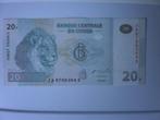 Congo- 20 Francs- Bankbiljet, Verzenden, Overige landen, Los biljet