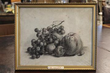 Originele potloodtekening, Willem van Leen! beschikbaar voor biedingen