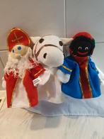 Sinterklaas,  Piet en paard, set handpoppen, Ophalen of Verzenden