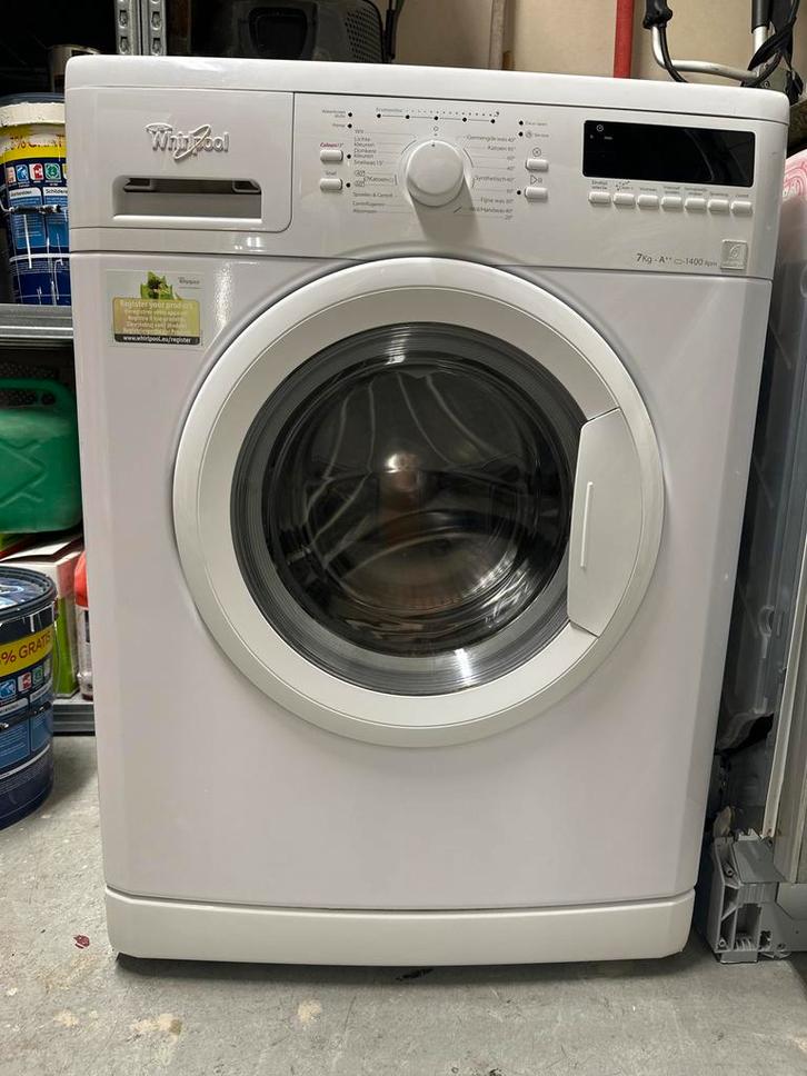 Whirlpool 7kg Wasmachine - 1400 toeren, Witgoed en Apparatuur, Wasmachines, Gebruikt, Voorlader, 6 tot 8 kg, 85 tot 90 cm, 1200 tot 1600 toeren