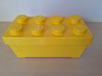 * Gele Lego doos, opbergdoos, box *, Ophalen of Verzenden, Zo goed als nieuw, Losse stenen, Lego