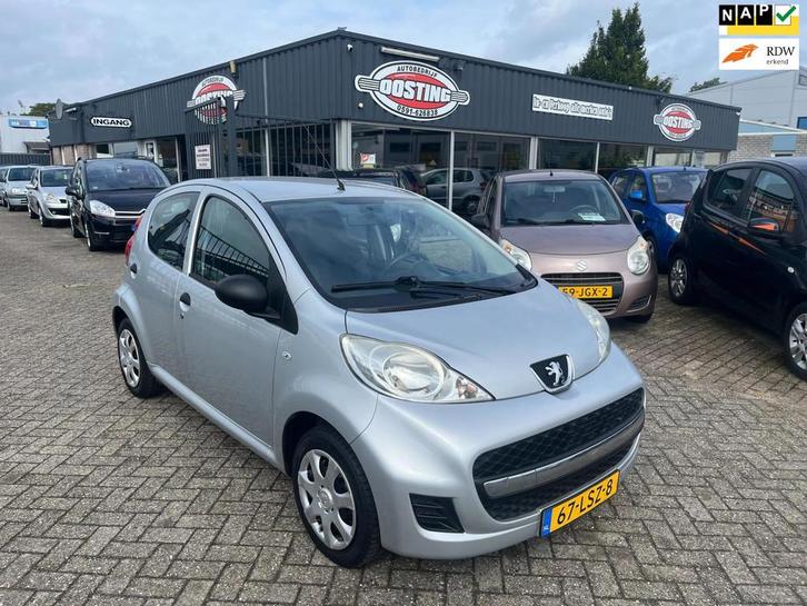 Peugeot 107 1.0-12V XR(st-bekr,5drs,159dkm,bj10,2999,-), Auto's, Peugeot, Bedrijf, Te koop, ABS, Airbags, Metallic lak, Radio
