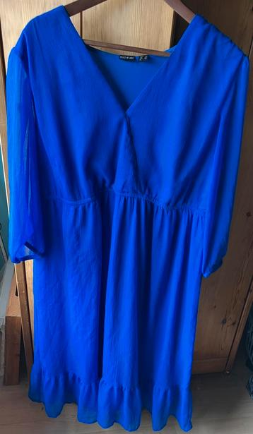 Jurk kobalt blauw dames plussize beschikbaar voor biedingen