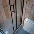 Douchecabine 90x90cm zwart profiel 200cm hoog nr212, Ophalen of Verzenden, Nieuw