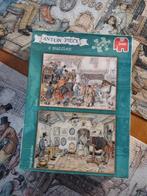 Anton Pieck Puzzel 2 x 1000 stukjes koets en fotograaf, Ophalen of Verzenden, 500 t/m 1500 stukjes, Zo goed als nieuw, Legpuzzel